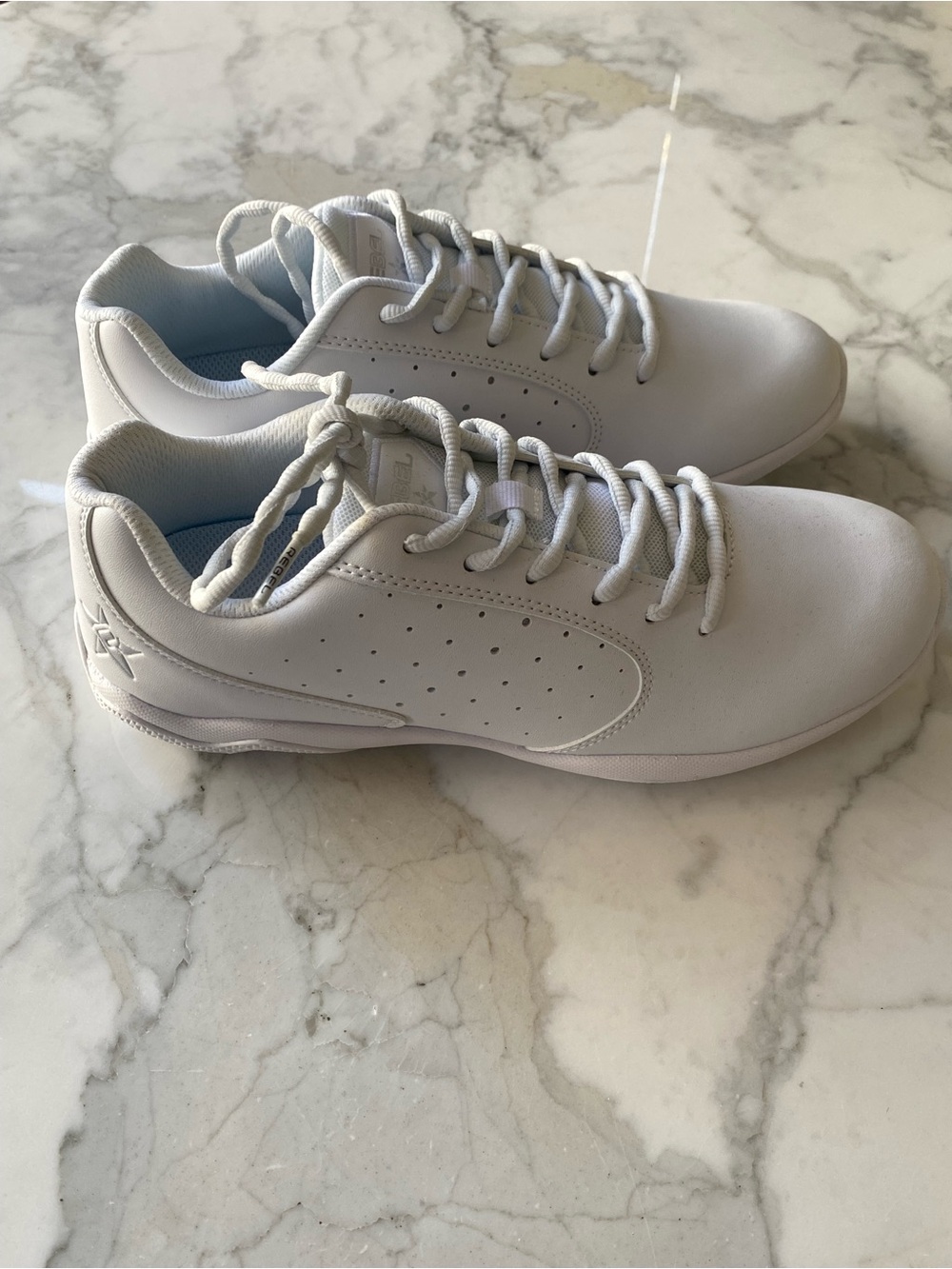 Rebel Rise II Cheer Shoes Size 9.5 White With Travel Bag NEW! RI0200095U - Picture 15 of 15